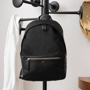 Leather Laptop Backpack